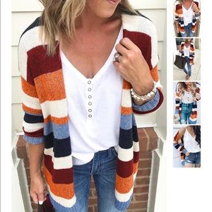 Long cardigan. Brand new. Size small.